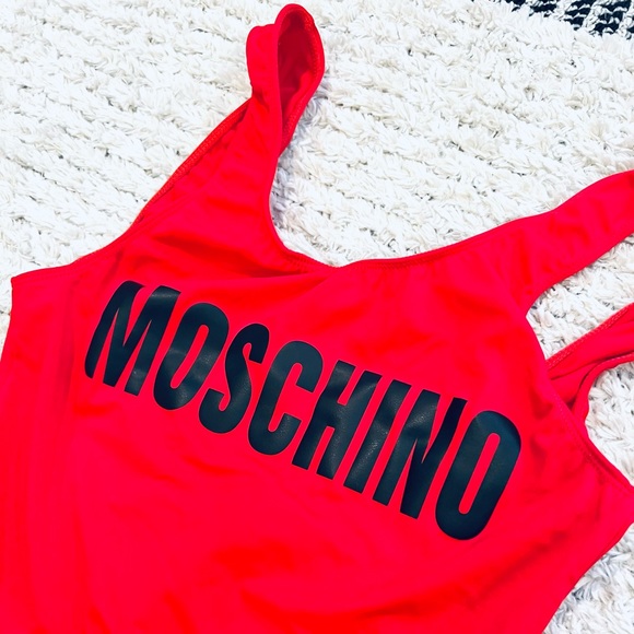 MOSCHINO Red Swimsuit One Piece Bathing suit - Picture 3 of 6